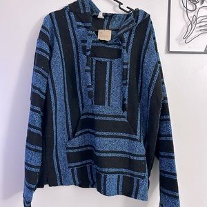 Blue and Black Sweater